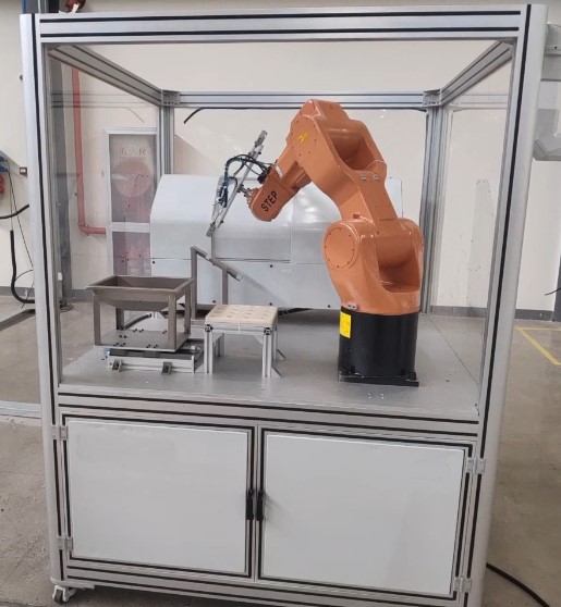 工業機器人機床上下料工作站