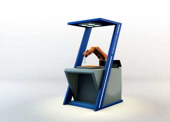 五子棋工作站使用桌面型機(jī)器人