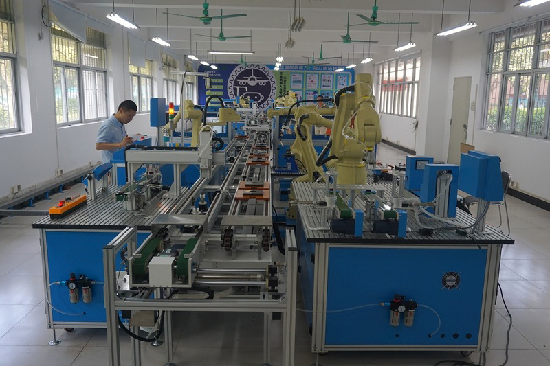 工業機器人全自動生產線實操訓練系統