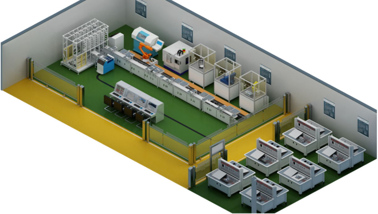 LGJ-SJ19智能機器人個性化定制多智能體生產線