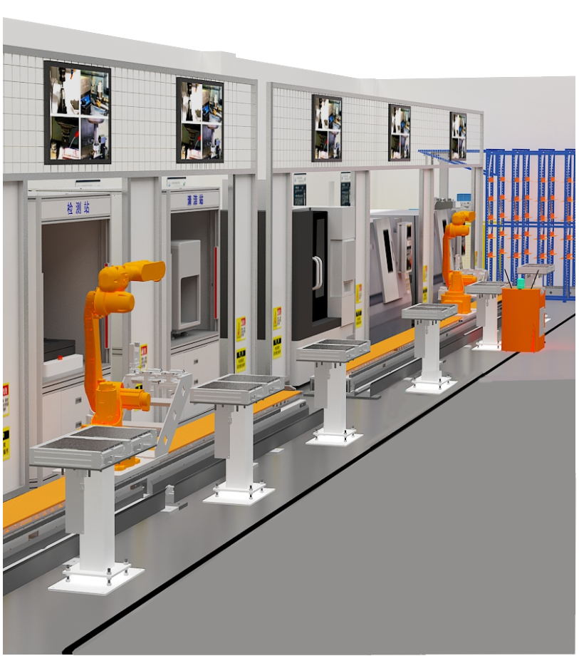 LGJ-SJ16智能機器人個性化定制多智能體生產線