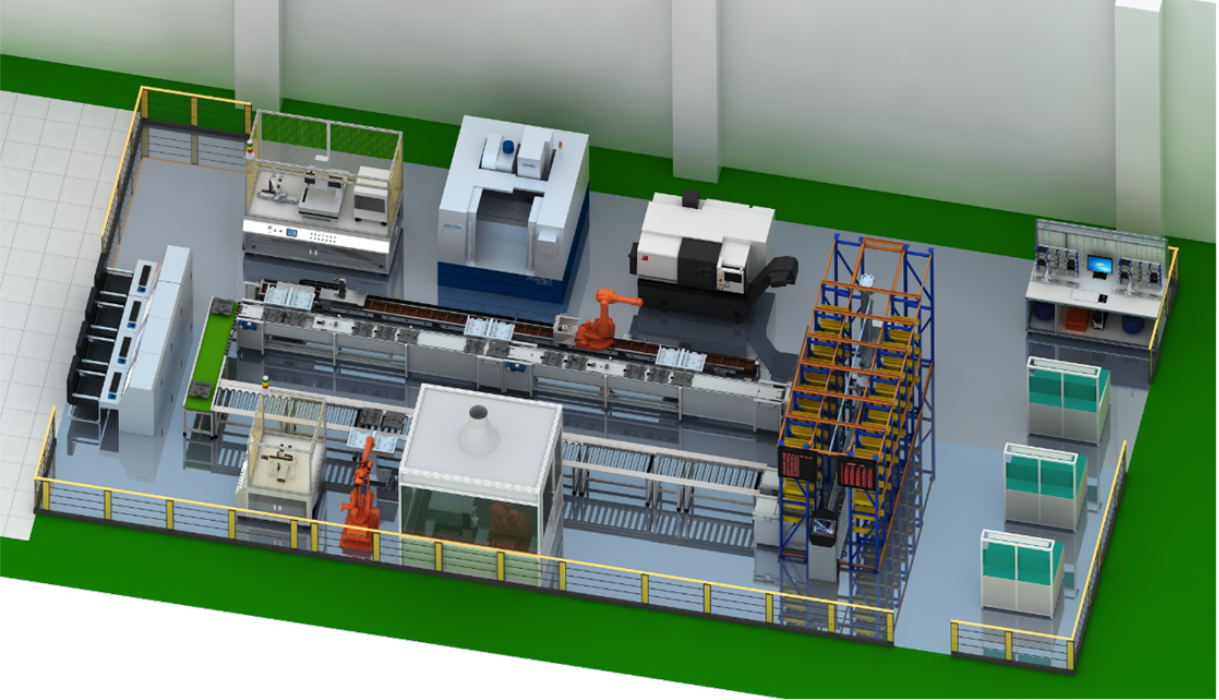 LGJ-SJ20智能機器人個性化定制多智能體生產(chǎn)線