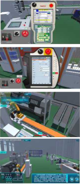 LGJ-SJ21智能機器人數字虛擬3D仿真教學系統