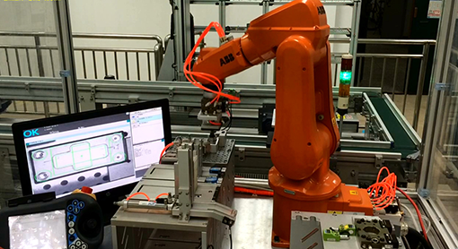 工業機器人裝配應用工作站