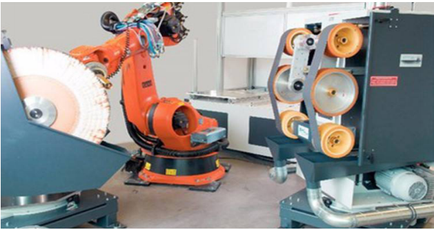 工業機器人打磨應用工作站